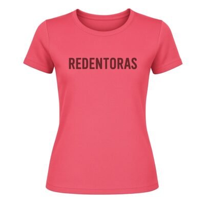Dry Fit Fem - Baby Look - Manga Curta - Goiaba