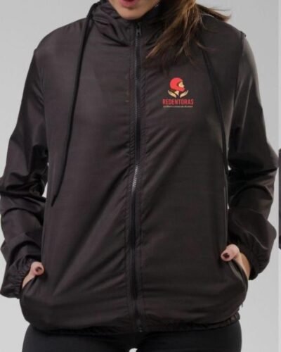 Corta Vento Fem - Impermeável - Preto