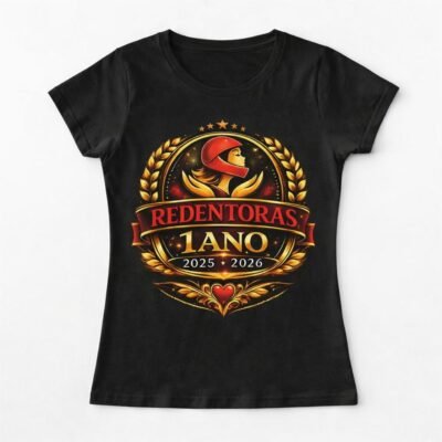 Camisa de malha de algodão Preta