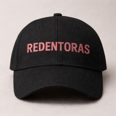 Boné Exclusivo - Preto com bordado Goiaba