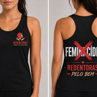 Regata Feminicídio - Tecido Dry Fit